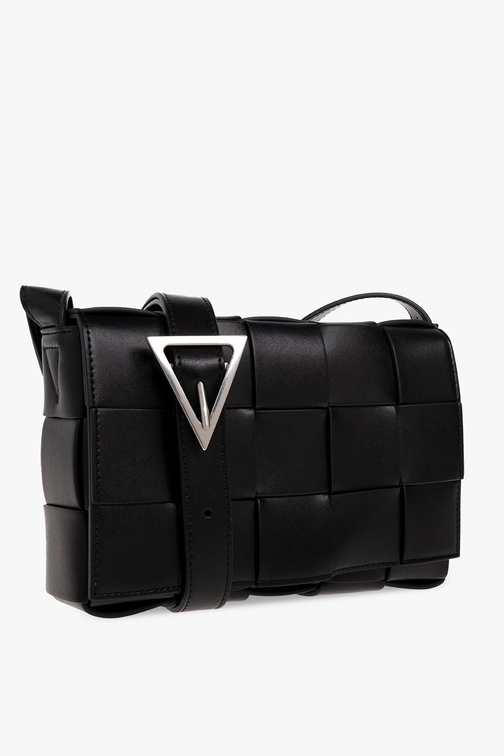 Black 'Cassette Medium' shoulder bag Bottega Veneta - Vitkac